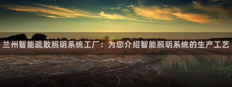 千亿国际唯一平台:兰州智能疏散照明系统工厂:为您介绍智能照明系统的生产工艺