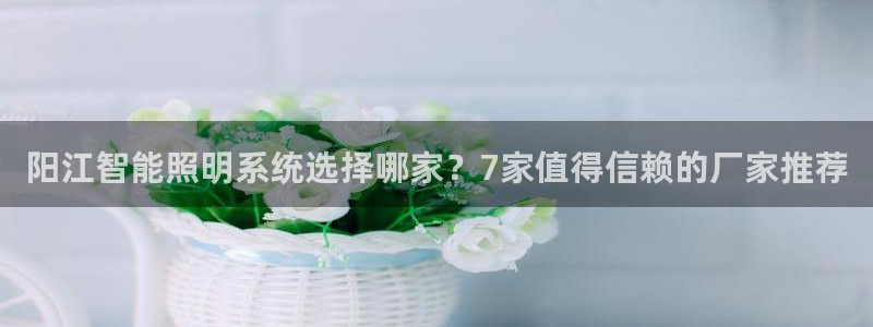 千亿国际唯一官网：阳江智能照明系统选择哪家？7家值得信赖的厂家推荐