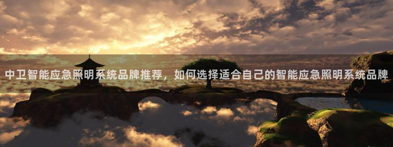 千亿国际平台是真是假:中卫智能应急照明系统品牌推荐,如何选择适合自己的智能应急照明系统品牌