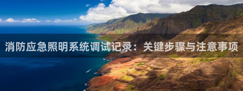千亿国际淏玉化妆品：消防应急照明系统调试