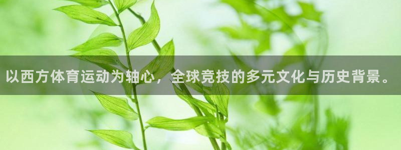 菲律宾ug环球官网：以西方体育运动为轴心，全球竞技的多元文化与历史背景。