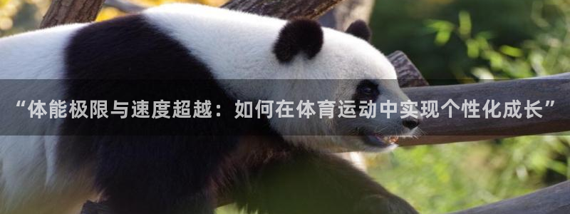 ug环球官网登录入口：“体能极限与速度超越：如何在体育运动中实现个性化成长”