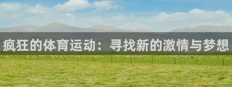 ug环球官网注册：疯狂的体育运动：寻找新的激情与梦想